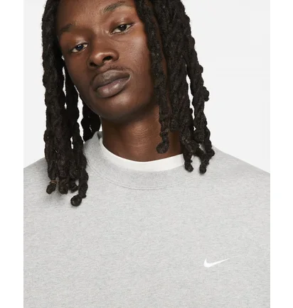 Свитшот мужской Nike Solo Swoosh Crewneck Grey DX1361-063