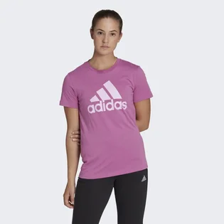 Футболка женская Adidas Loungewear Essentials Logo Tee Pink Hl2034