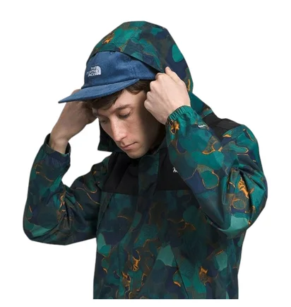 Куртка чоловіча The North Face Antora Summit Navy Camo Print Jacket Blue NF0A7QEYO27