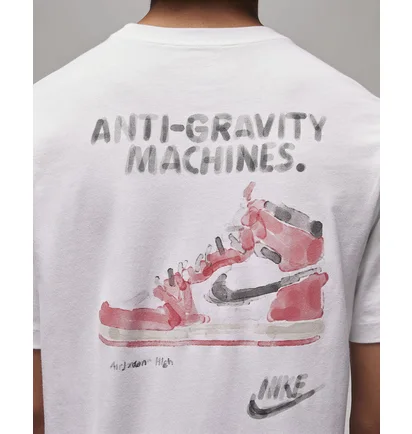 Футболка мужская Air Jordan Brand Jfx Ss Crew2 White FD7029-100