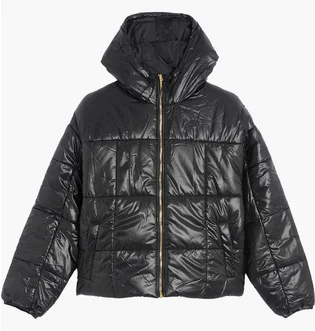 Пуховик жіночий Nike Sportswear Therma-Fit Shinepuffer Jacket Black FB8769-010
