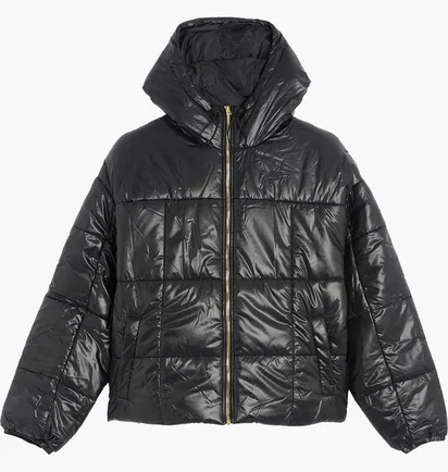 Пуховик жіночий Nike Sportswear Therma-Fit Shinepuffer Jacket Black FB8769-010