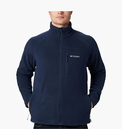 Куртка мужская Columbia Fast Trek Ii Full Zip Fleece Blue 1420421468