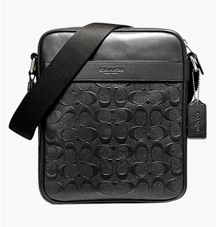 Сумка мужская Coach Signature Black 4009-QB-BK