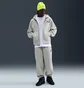 Толстовка унисекс Nike X Stussy Fleece Grey FJ9181-050