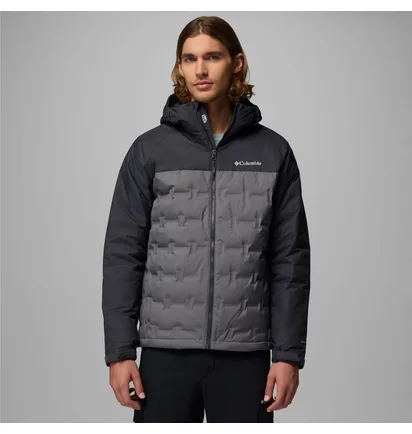 Куртка чоловіча Columbia Grand Trek Iii Down Hooded Grey 2086115023