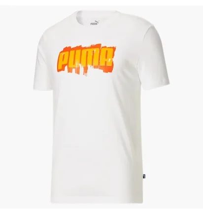 Футболка мужская Puma Paint Tee White 678793-02