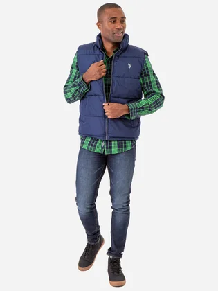 Жилетка мужская U.S. Polo Assn Vest Blue 109485-P200A