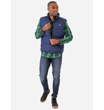 Жилетка чоловіча U.S. Polo Assn Vest Blue 109485-P200A