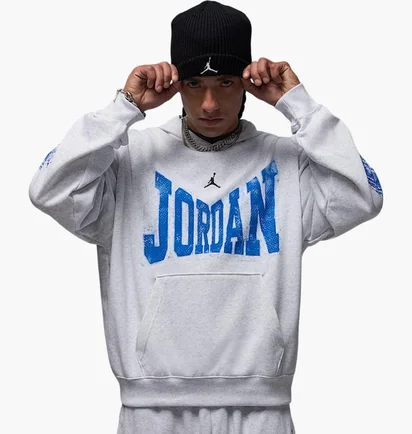 Худи мужское Air Jordan Brk Cllgte Grey HV0093-051