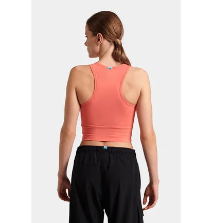 Топ женский Arena Team Stripe Top Orange 007386-900