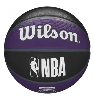Баскетбольный мяч Wilson Nba Team Tribute Sac Kings Black/Violet WTB1300XBSAC