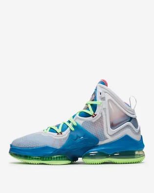 Кроссовки унисекс Nike Lebron James Xix Dutchlime Glow Blue/White Dc9339-400