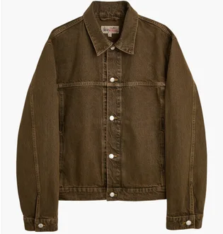 Куртка мужская Stussy Trucker Denim Jacket Brown 115781-1034