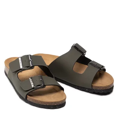 Тапочки мужские Cmp Eco Thalitha Slipper Grey 3Q91017-F832