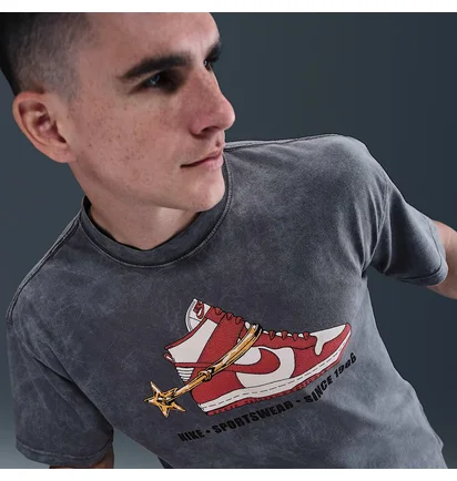Футболка чоловіча Nike M90 Oc Vntg Grey HQ9273-060