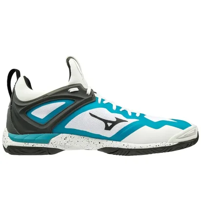 Кроссовки мужские Mizuno Wave Mirage 3 White/Turquoise X1GA1950-85