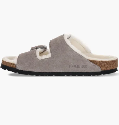 Тапочки жіночі BIRKENSTOCK WomenS Arizona Shearling Grey 1017403