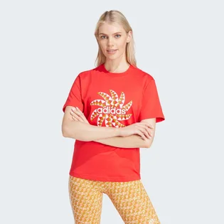 Футболка жіноча Adidas X Farm Rio Graphic Tee Orange IQ4486