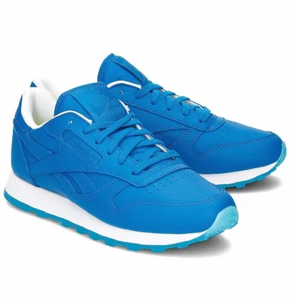 Кроссовки женские Reebok Classic Leather Face Blue BD1326