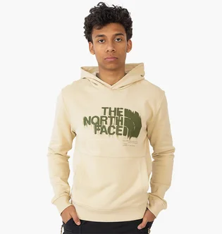 Худі чоловіче The North Face Graphic Hoodie Beige NF0A87ET3X4