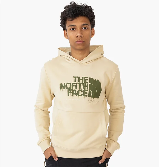 Худи мужское The North Face Graphic Hoodie Beige NF0A87ET3X4