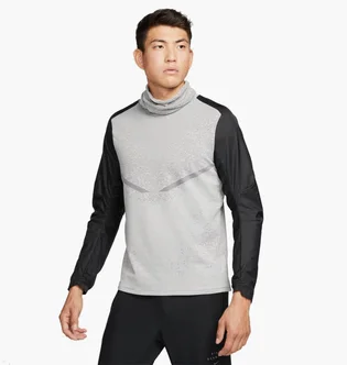 Свитшот мужской Nike Therma-Fit Adv Run Division Grey/Black DM4628-010