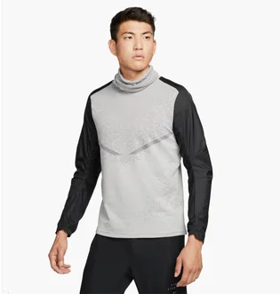 Свитшот мужской Nike Therma-Fit Adv Run Division Grey/Black DM4628-010