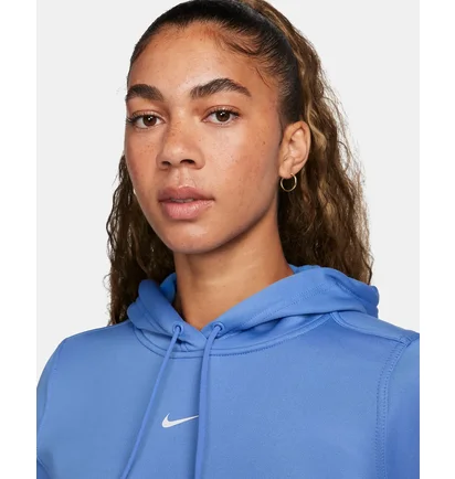 Худи женское Nike One Tf Po Hoodie Lbr Light Blue FB5210-450