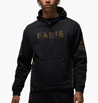 Свитшот мужской Nike Jordan Paris Saint-Germain Black Dv0613-010