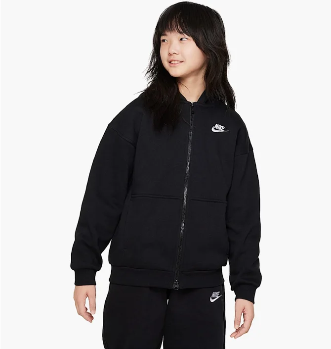 Толстовка дитяча Nike Sportswear Club Black FD2931-010