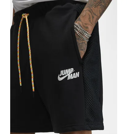 Шорты мужские Air Jordan Jumpman Mens Fleece Shorts Black Dm3009-010