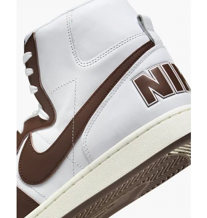 Кросівки чоловічі Nike Terminator High Shoes White/Brown FJ4199-100
