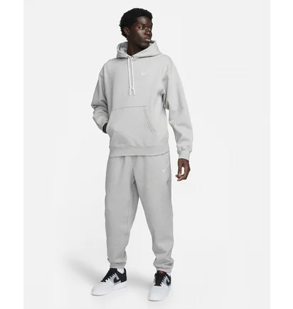 Штани чоловічі Nike Solo Swoosh Fleece Pant Grey DX1364-063