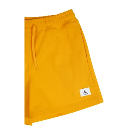 Шорты женские Air Jordan Flight Fleece Short Yellow DQ4611-705