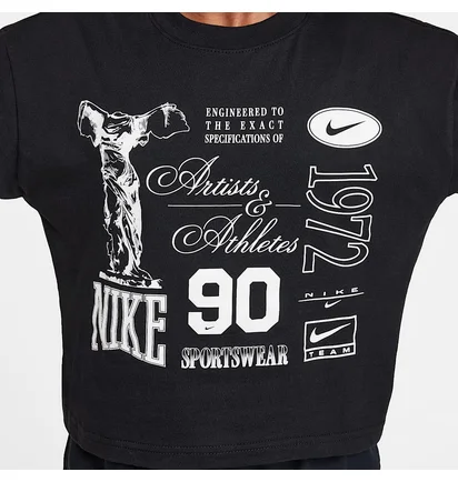 Футболка детская Nike Sportswear T-Shirt Black HM6306-010