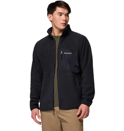 Кофта чоловіча Columbia Fast Trek Overlay Full Zip Fleece Black 2135691010