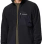 Кофта чоловіча Columbia Fast Trek Overlay Full Zip Fleece Black 2135691010