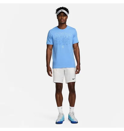 Футболка мужская Nike Court Training Tee Light Blue FV8432-412