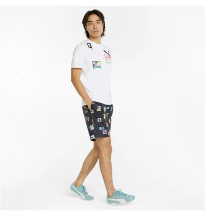 Шорты мужские Puma Brand Love Printed Multi 533669-01