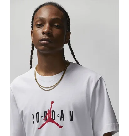 Футболка мужская Air Jordan M J Jdn Air Stretch Ss Crew White Dm1462-100
