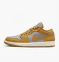 Кросівки жіночі Nike Air Jordan 1 Low Yellow/Grey Dc0774-020