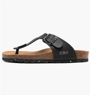 Тапочки женские Cmp Eco Mymosa Wmn Flip Flop Black/Brown 3Q91036-U901