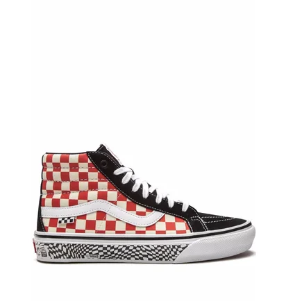 Кеды мужские Vans Skate Sk8-Hi Reissue Red/White Vn0A5Kyr428