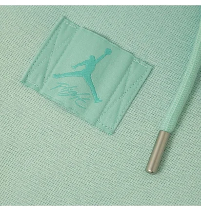 Худи мужское Air Jordan Flight Fleece Washed Pullover Hoodie Turquoise FV7249-368