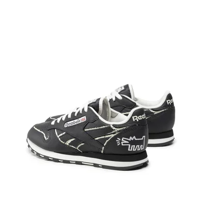 Кросівки чоловічі Reebok Classic Leather Keith Haring Black GZ1456