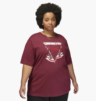 Футболка женская Air Jordan T-Shirt Flight Red DV1413-645