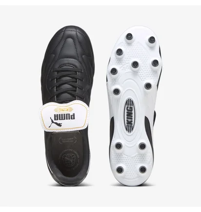 Бутсы унисекс Puma King Fg/Ag Football Boots Black 107348-01