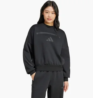 Світшот жіночий Adidas Z.N.E. Sweatshirt Black JE7855