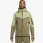 Толстовка мужская Nike Nsw Tech Fleece Hoodie Olive Cu4489-334